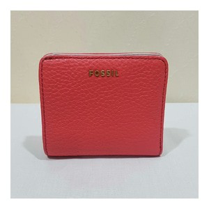 DOMPET FOSSIL ORIGINAL - FOSSIL BIFOLD MINI WALLET ORANGE