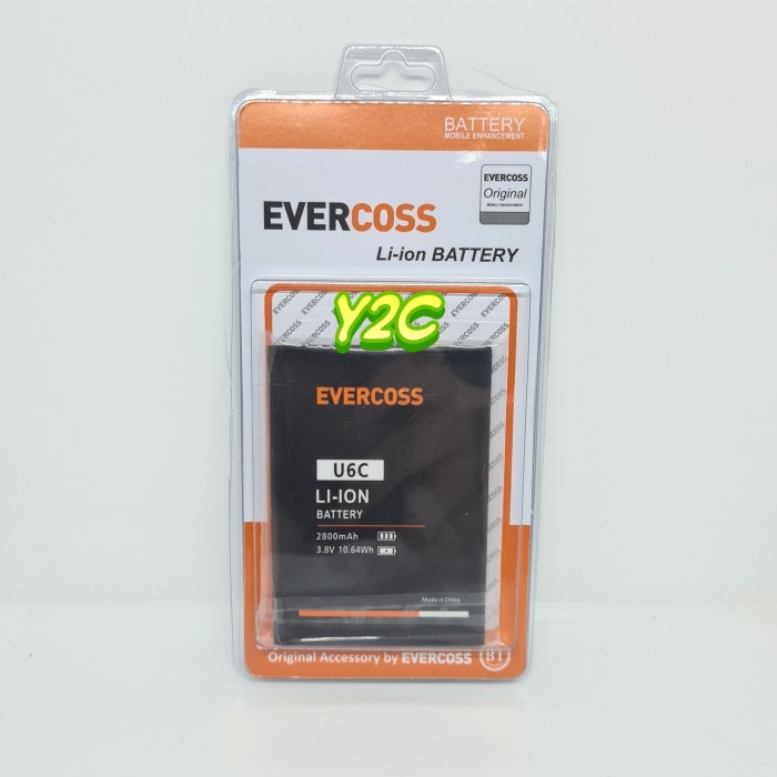 BATERAI ORIGINAL OEM EVERCROSS U6C / BATRE / BATRAI / BATERE / BATU / BATREI