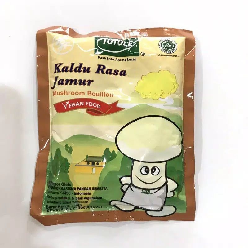 

Kaldu Jamur Totole 80gr