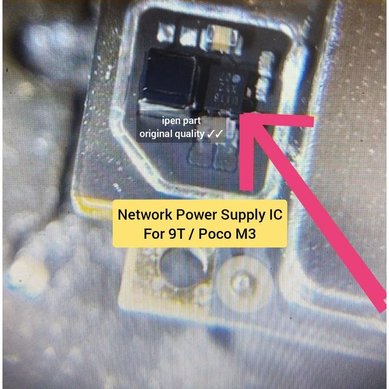 IC Power Supply Network Poco M3 9T QET4101 Original New Tested 4101 QET U115 Redmi TFP