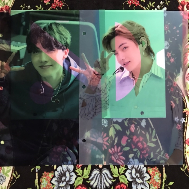 OFFICIAL CLEAR PHOTO INDEX MEMORIES 2020 BTS : JIN JHOPE TAEHYUNG BTS