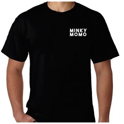 Kaos Minky Momo Logo Dada-JE73 Kaos Katun Combed Unisex