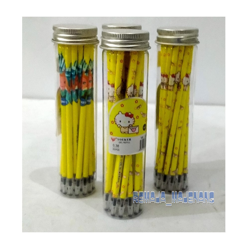 

REFILL Pulpen Motif Kartun YOEKER YK- 363 / ISI PULPEN YOEKER YK - 363 (PACK) / ISI PULPEN YOEKER MURAH (PACK)