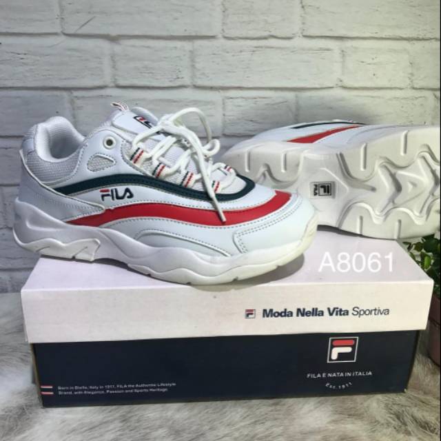 SEPATU WANITA SNEAKERS 8061FILA FASHION IMPORT