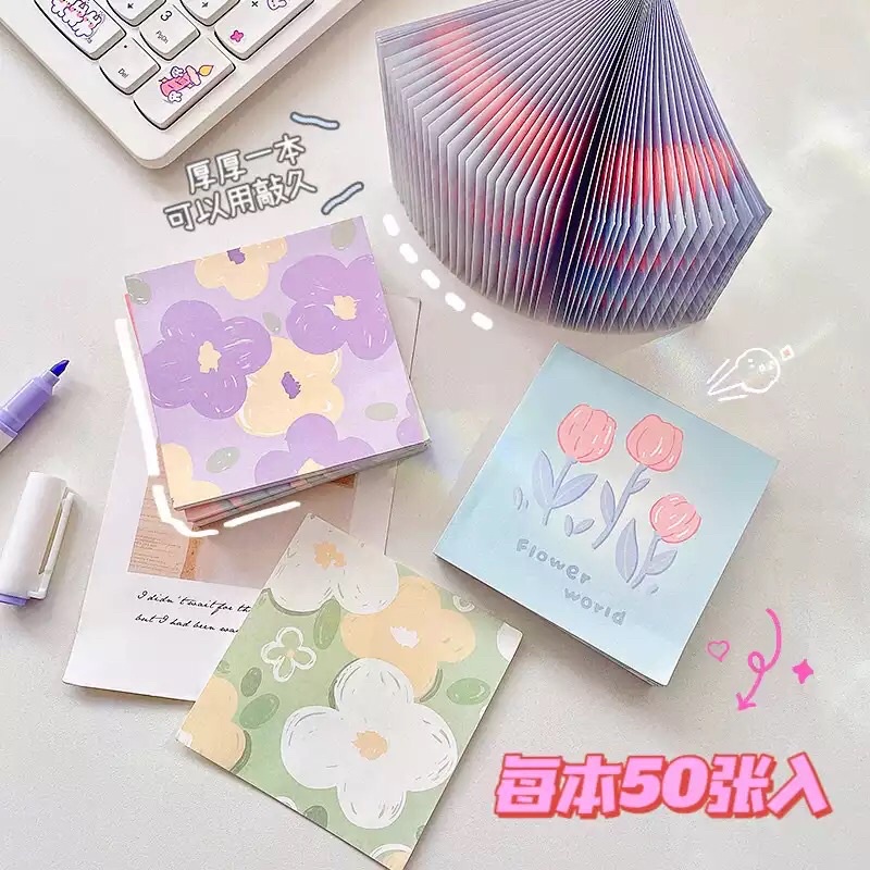 READY STOCK BISA COD - 120 LEMBAR UNICORN MEMO PAD PEMBATAS BUKU STICKY NOTE MOTIF AESTHETIC KARAKTER KARTUN HEWAN BERUANG LUCU BUNGA DIY DEKORASI SCRAPBOOK HIASAN DINDING FANCY GAYA REMAJA CEWEK KOREA IMPOR MURAH VIRAL