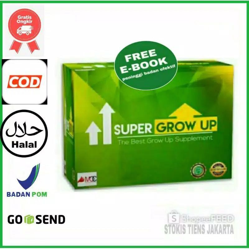 

SUPER GROW UP SUSU PENINGGI BADAN ORIGINAL