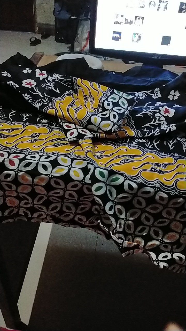 Atasan Batik Dolby Dolbi Dobby Doby Tenun Sutra Tulis Halus Katun Atbm Baron ,sarombit Atasan