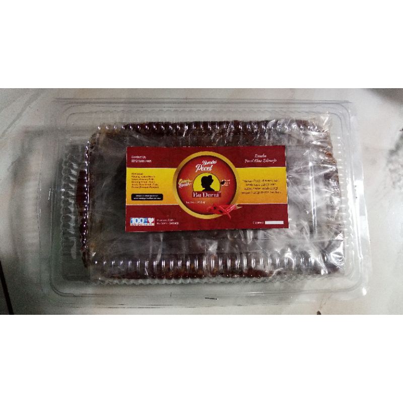 

Sambel Pecel / Sambel Kacang Sidoarjo 1Kg Asli Resep Sidoarjo