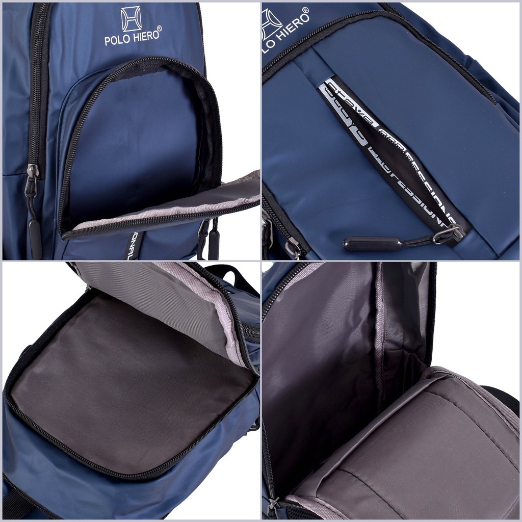 New Stock Tas Selempang Polo Hiero 7106 Water Resistant,[Free Kabel USB Extension]