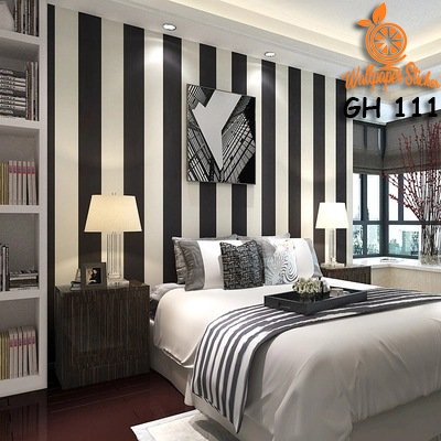 Wallpaper Dinding Kamar Tidur - Wallpaper Tembok Ruang Tamu ukuran 45x10m GH111