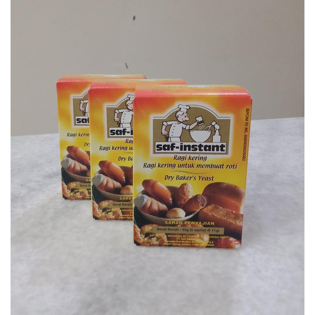 

Ragi Yeast Ragi Kering Saf Instant 5 x 11 gr