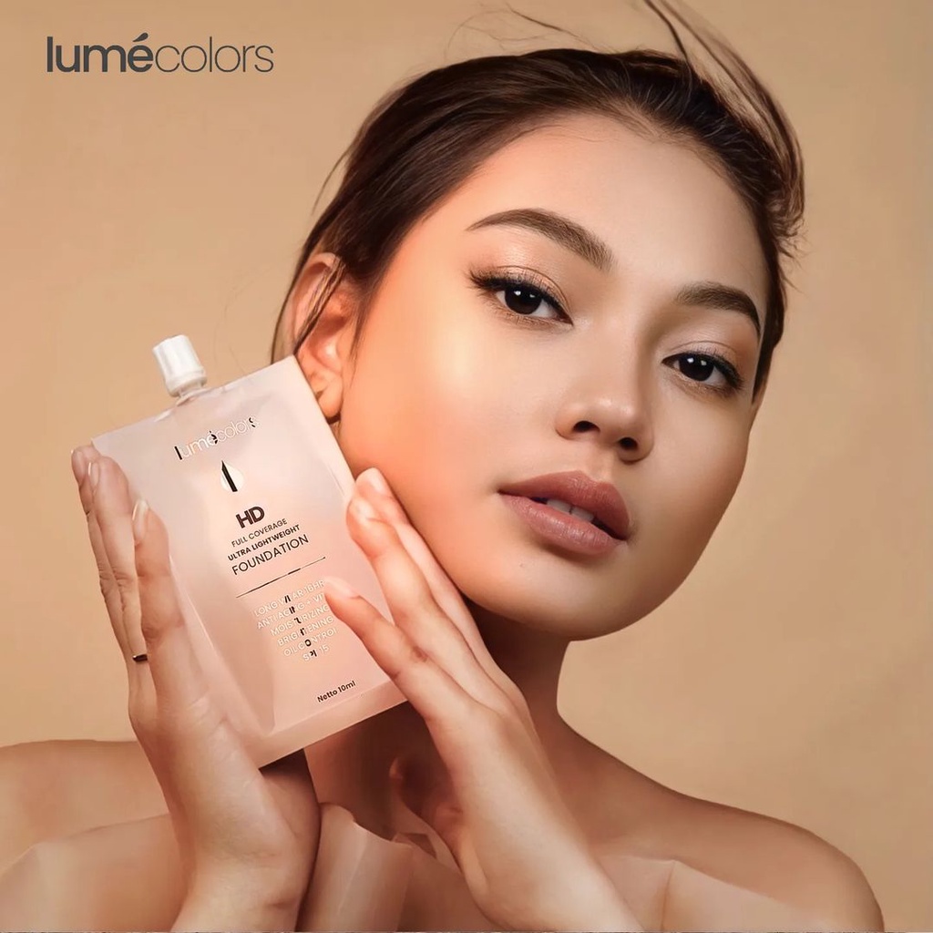 [FS] Lumecolors BPOM COD Foundation Sachet Travel Size 10 ml Original