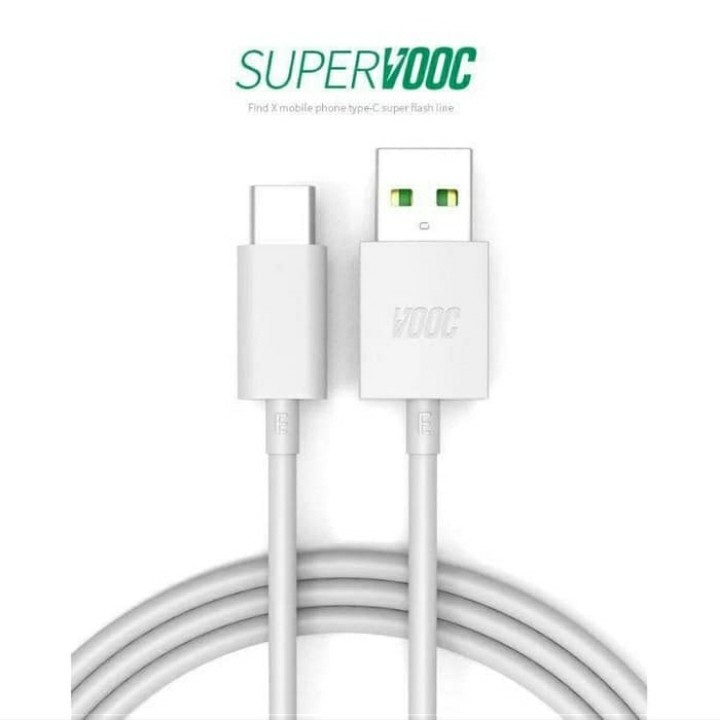 KABEL DATA OPPO VOOC 4A TYPE C FAST CHARGER CABLE TIPE C