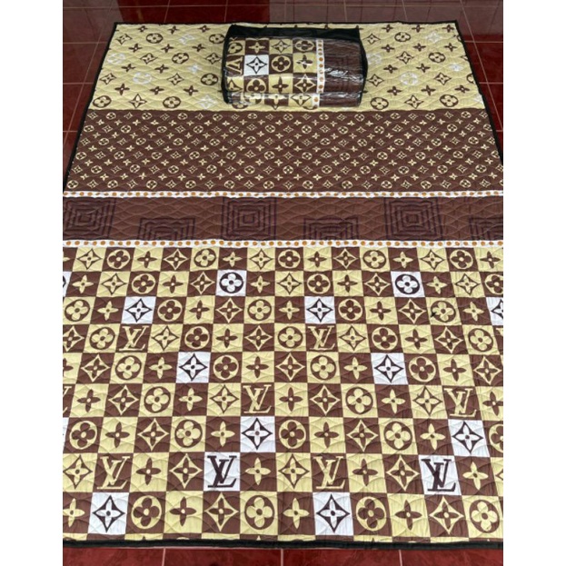 Karpet quilting motif LV | Karpet lantai | Karpet karakter