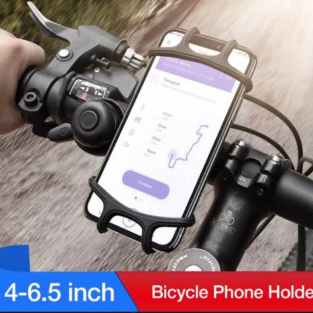 Holder Sepeda Floveme Bicycle Phone Holder Motor Bike Cycle Car for Android Iphone