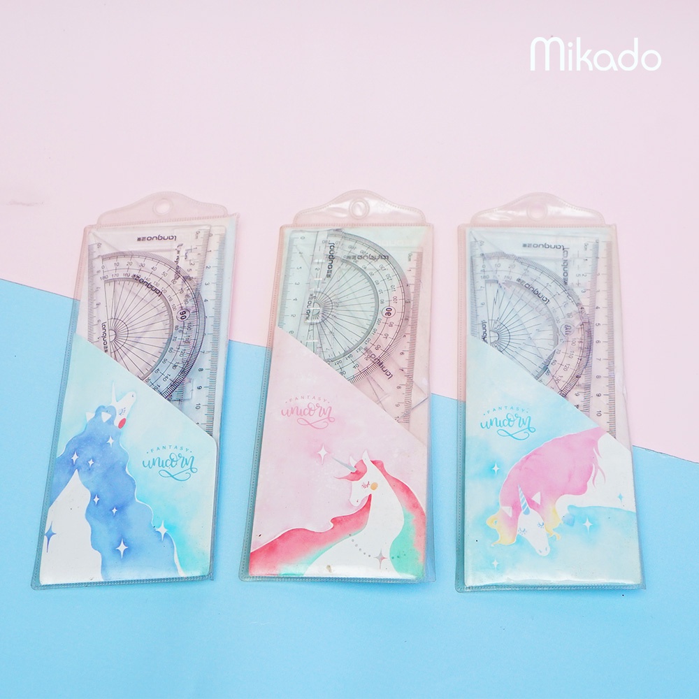 

Ruler Set 4pcs / Penggaris set 4pcs unicorn