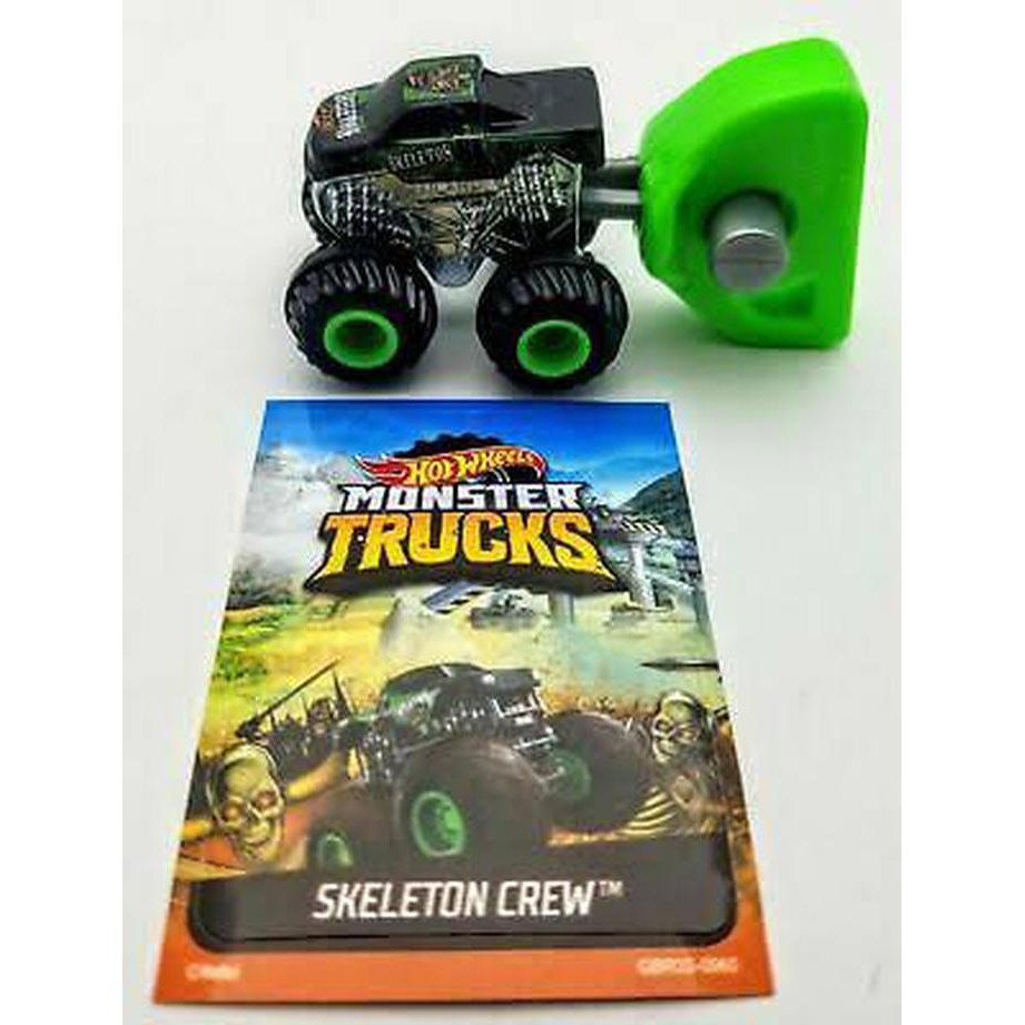 Unik Hot Wheels Monster Trucks Mini - Skeleton Crew Diskon
