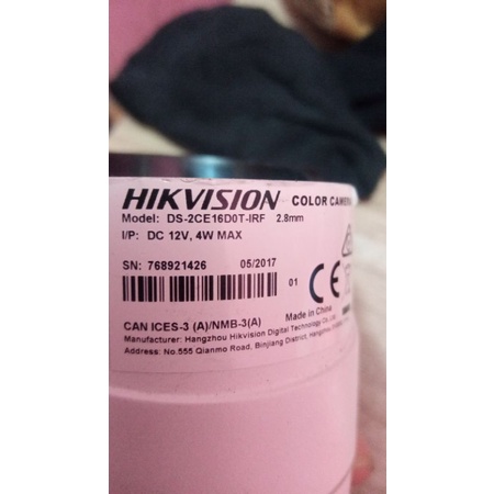 cam hikvision outdoor 2mp