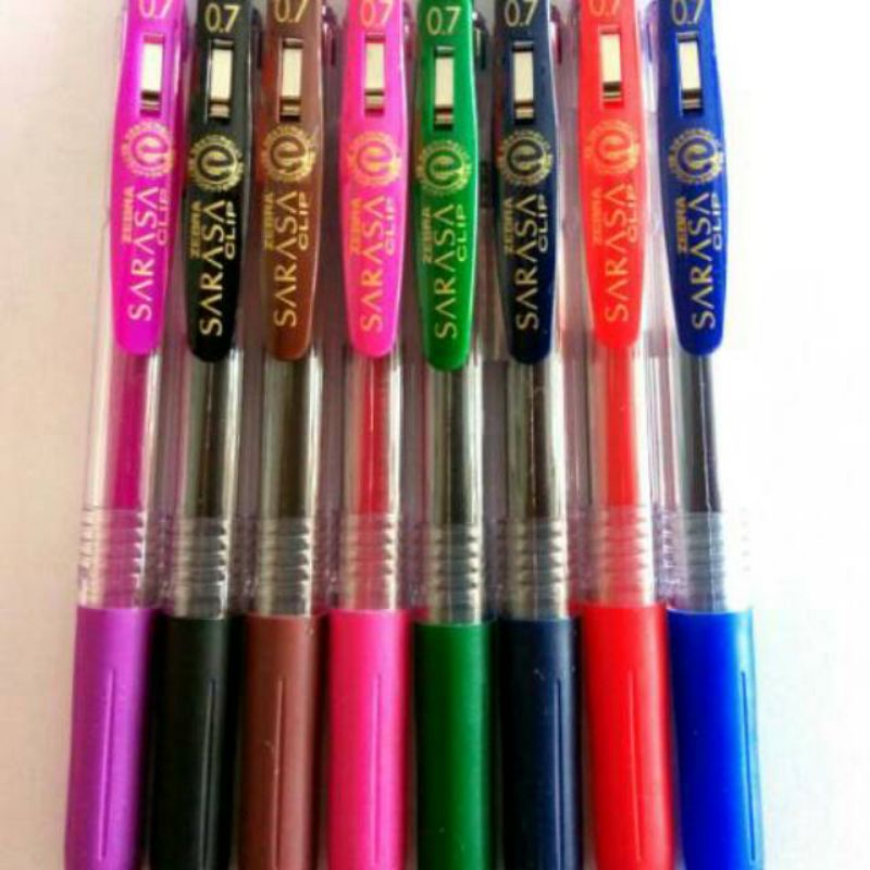 

Pulpen ZEBRA Sarasa Clip 0.7 MM
