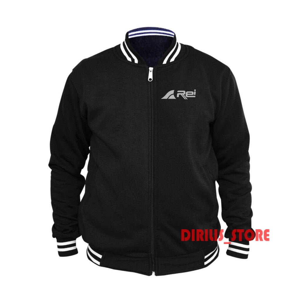 PROMO JAKET VARSITY BASEBALL PRIA & WANITA REY > BAHAN FLECEE NON LEBEL > SWEATER > JAKET > BOMBER 0