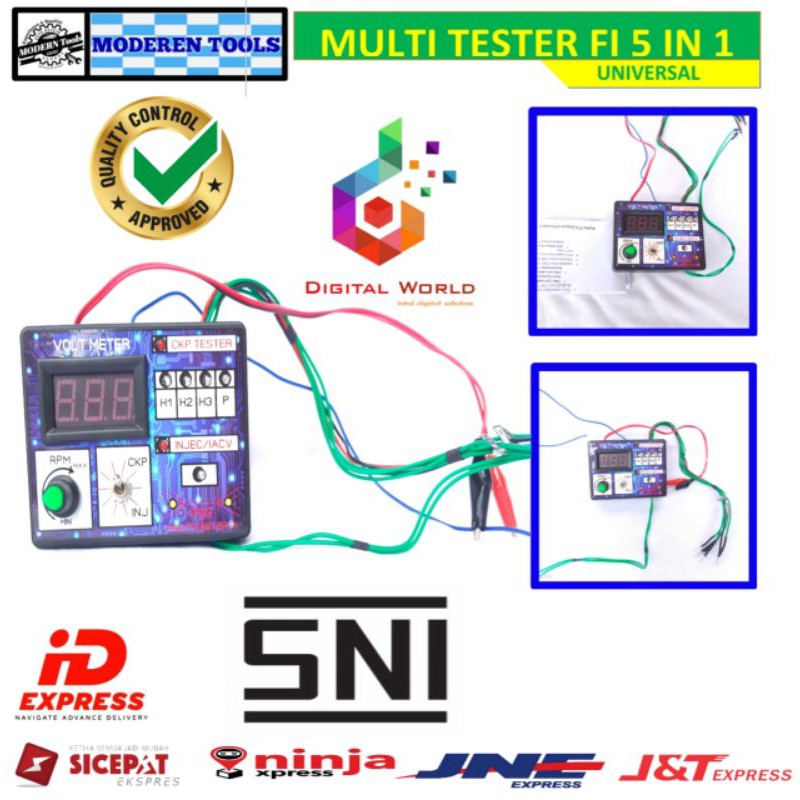 multitester fi alat cek sensor injeksi .sensor ckp injeksi.tester modul injeksi motor