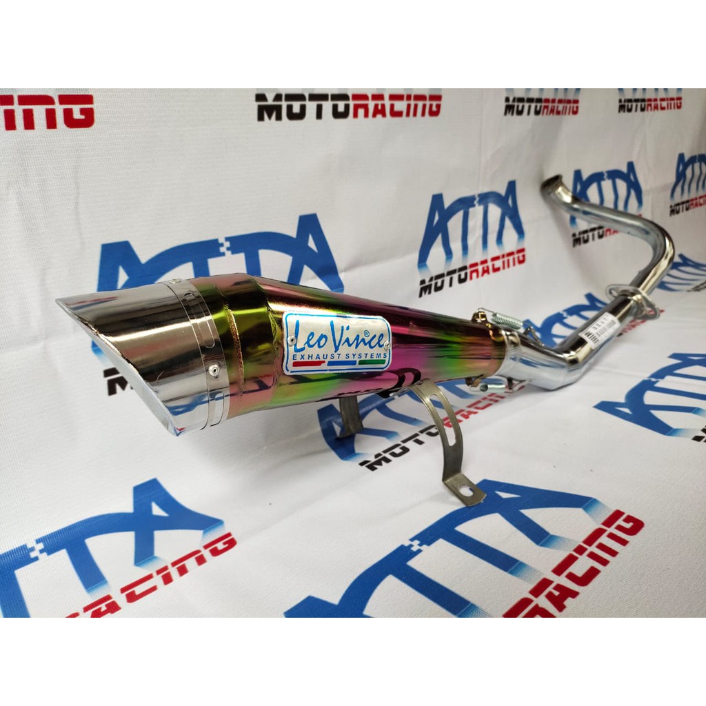Knalpot Racing Leovince Honda Beat Deluxe 2020 Honda Genio