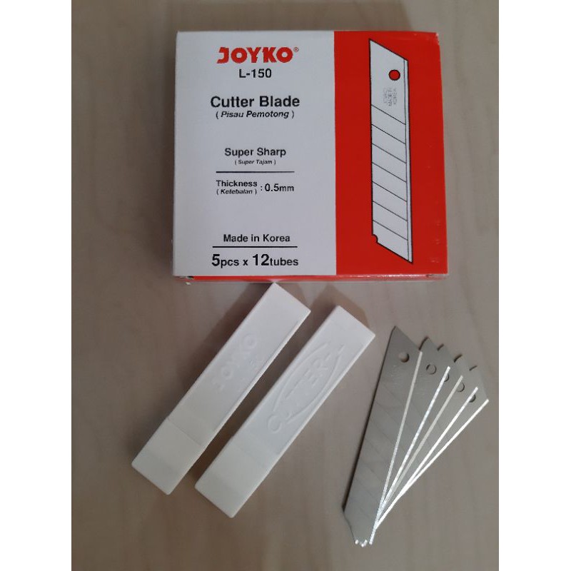 

refill cutter blade isi ulang cuter besar joyko L150