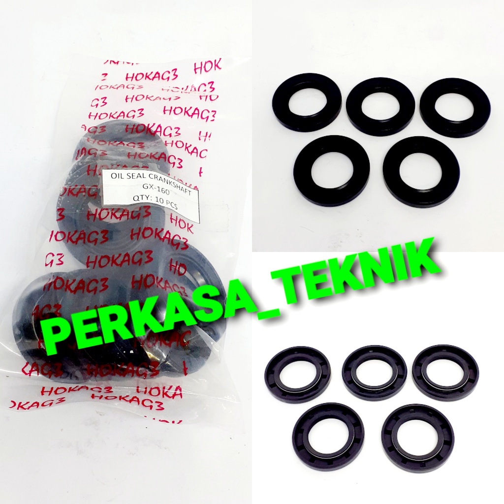 GX160 OIL SEAL SIL CRANKSHAFT KRUK KUR AS MESIN PENGGERAK GX 160 200 HARGA PER PCS