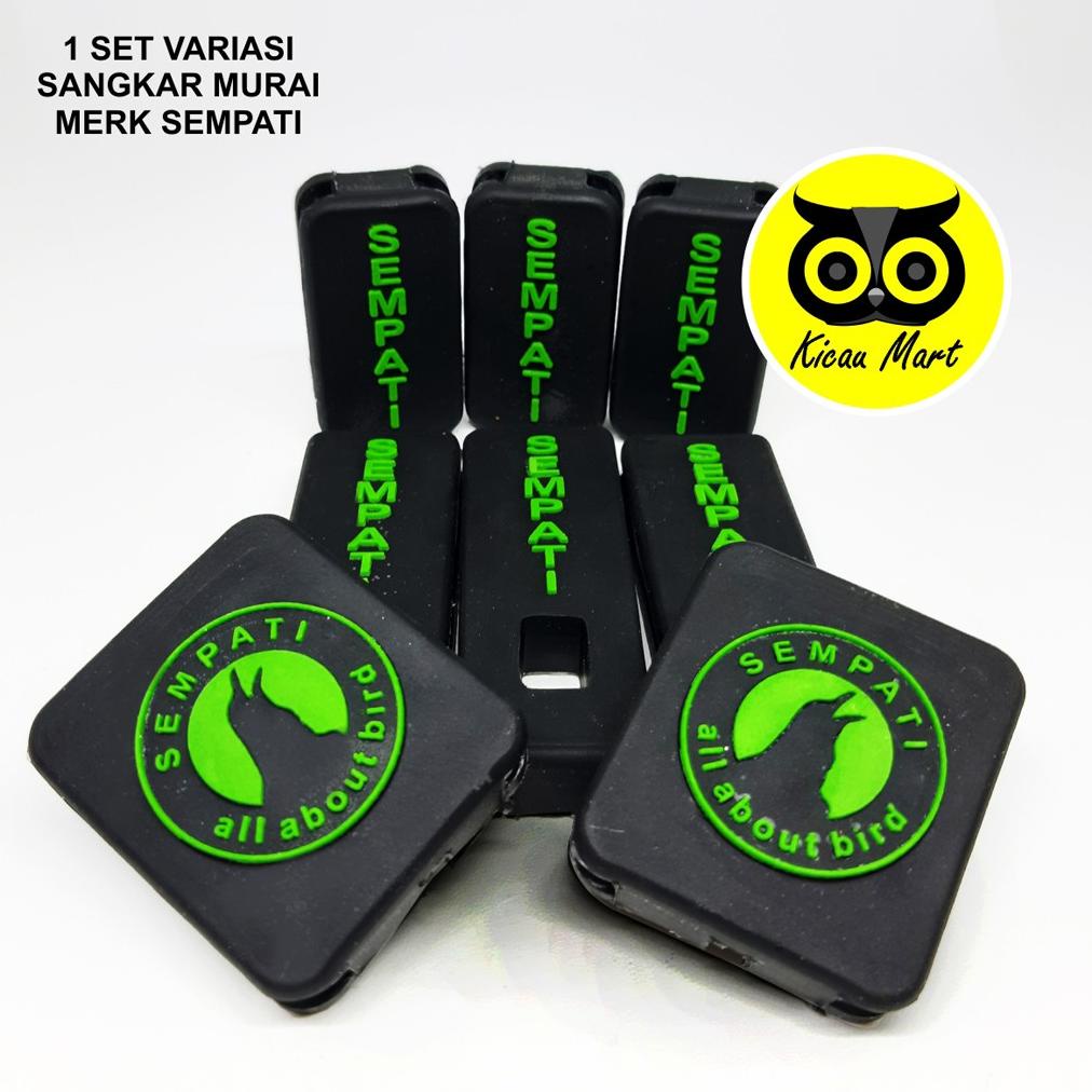 Variasi Sangkar Burung Murai Karet Sempati Stoper Aksesoris Bisa Untuk Kandang Ebod Oriq Jaya Stmrs