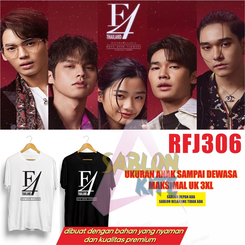 MURAH!!! KAOS F4 THAILAND RFJ306 up to 3xl