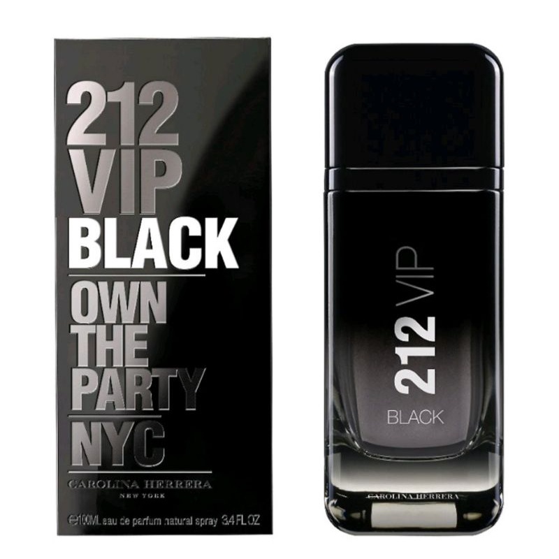 212 VIP BLACK ORIGINAL EROPA (MADAMENYPERFUME)