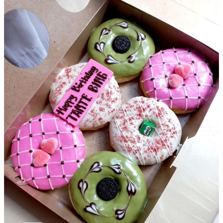 

Paket Donat isi 6