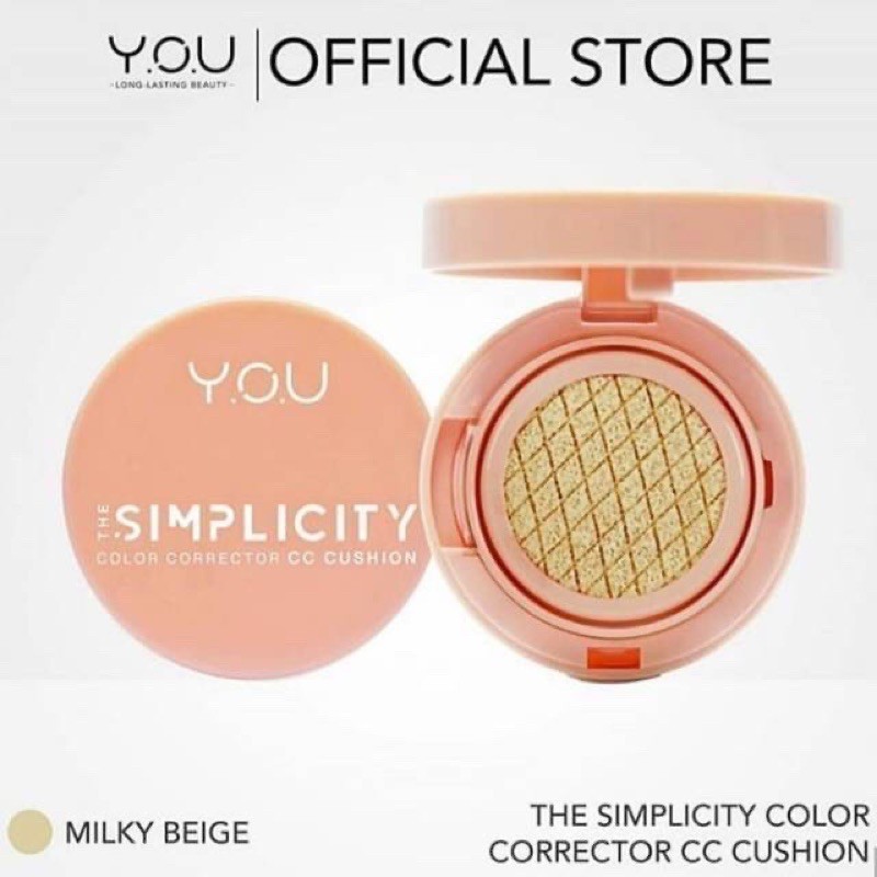 The Simplicity Color Corrector CC Cushion by YOU MakeUp