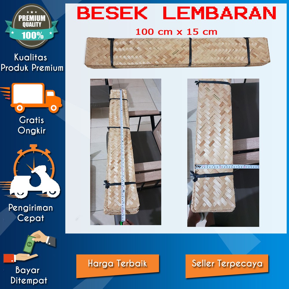 Besek Sirip walet Besek Bambu besek pancingan walet 15cm x 100cm