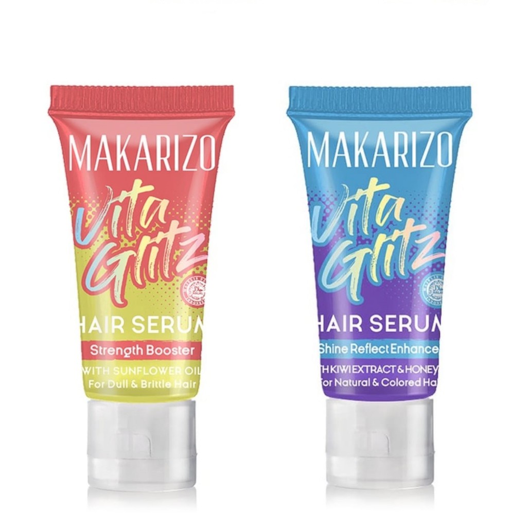 Makarizo Vitaglitz Hair Serum | Serum Rambut