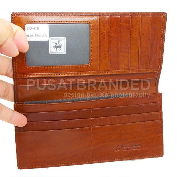 

Spesial Promo - Dompet Panjang Kulit Asli Import | David Jones 18-08 Coklat | 1133