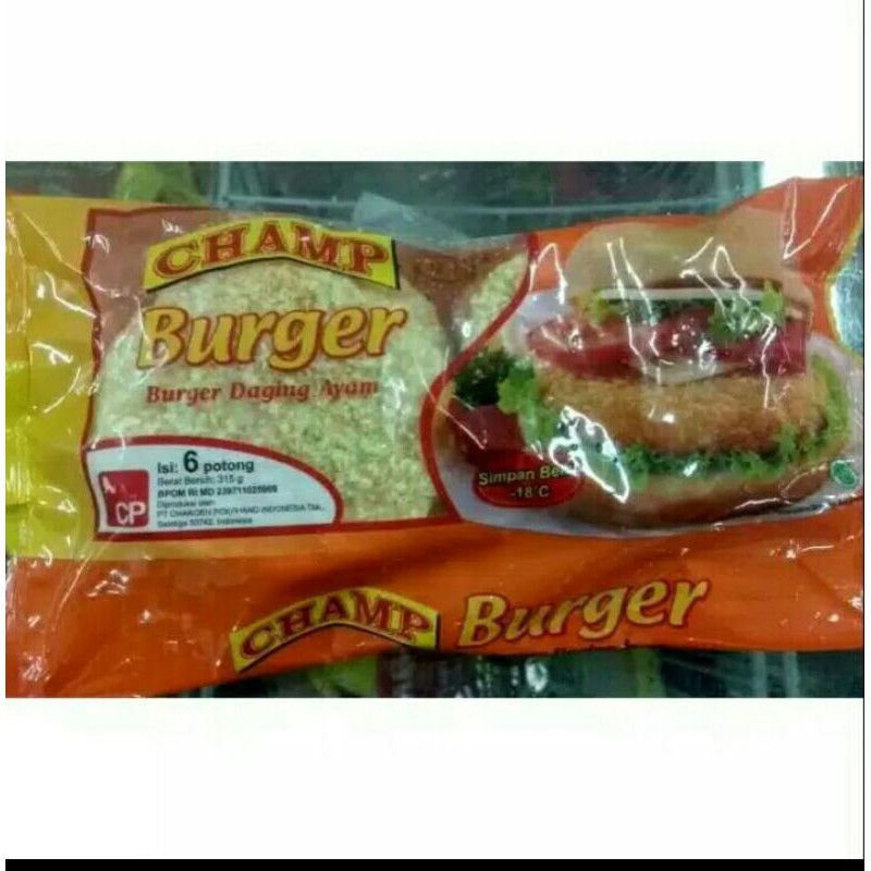 

Puri Segar Shop, Champ Burger 315 Gram Daging Ayam