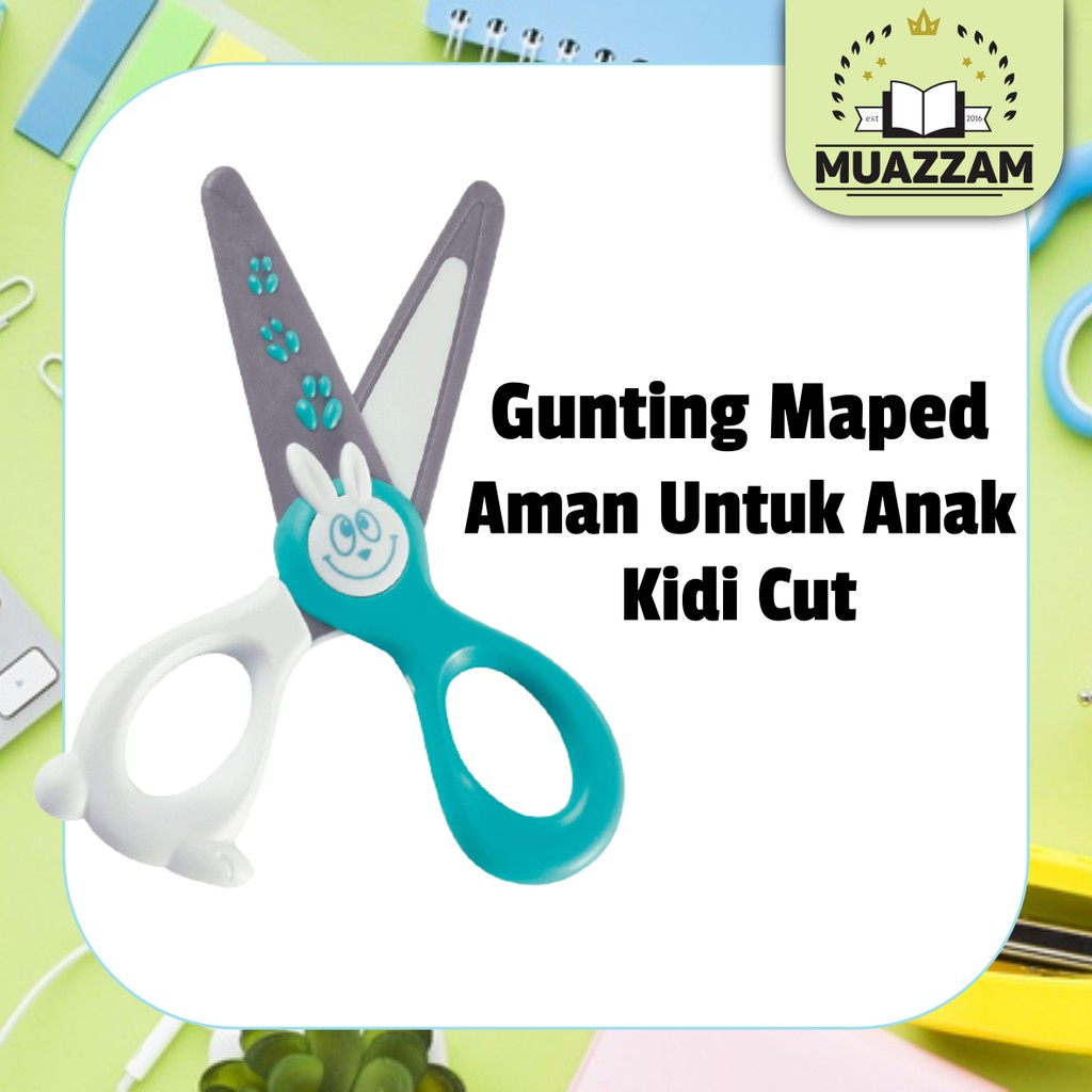 

Maped Gunting Kertas Kidi Cut Children's Kids Safety Scissors Plastic