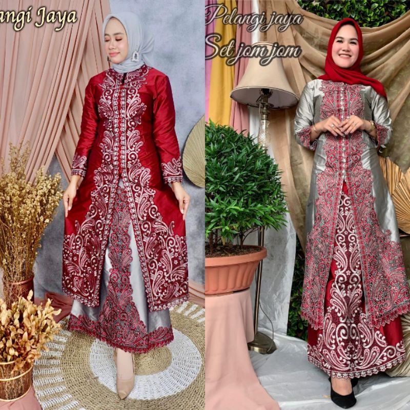 Stelan Kebaya Jomjom Original Pelangi Jaya. Realpict!!