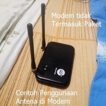 Antena Sinyal Signal Modem MiFi 3G 4G LTE Antenna External TS9 3dbi