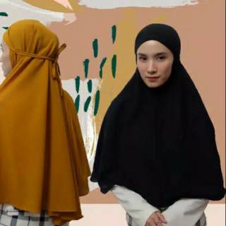 COD LEBIH PANJANG  BERGO  L JUMBO Jilbab  Bergo  Maryam  