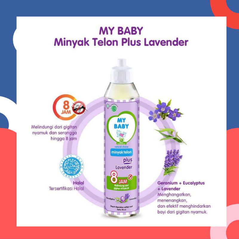 MY BABY MINYAK TELON PLUS LAVENDER