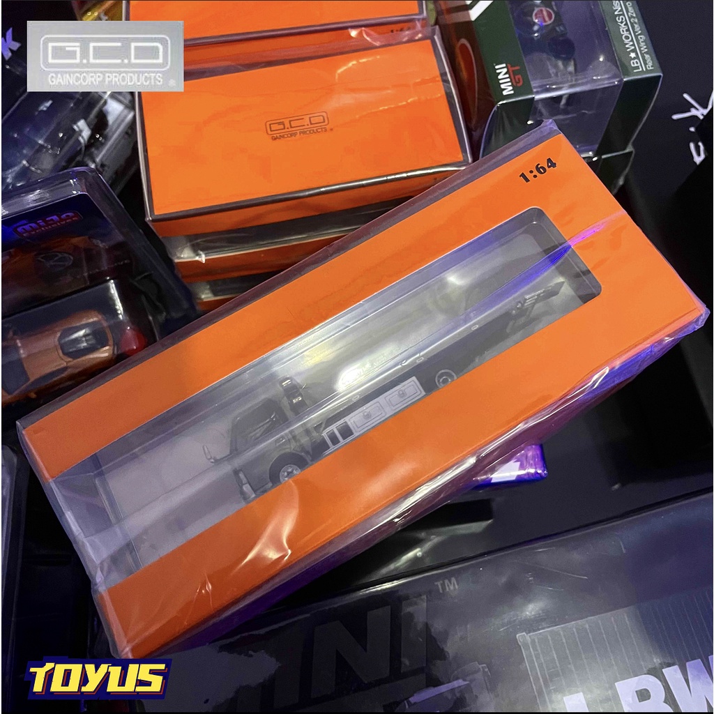 GCD - HINO 300 FLATBED TOW TRUCK BLACK CHROME LIMITED COLOR