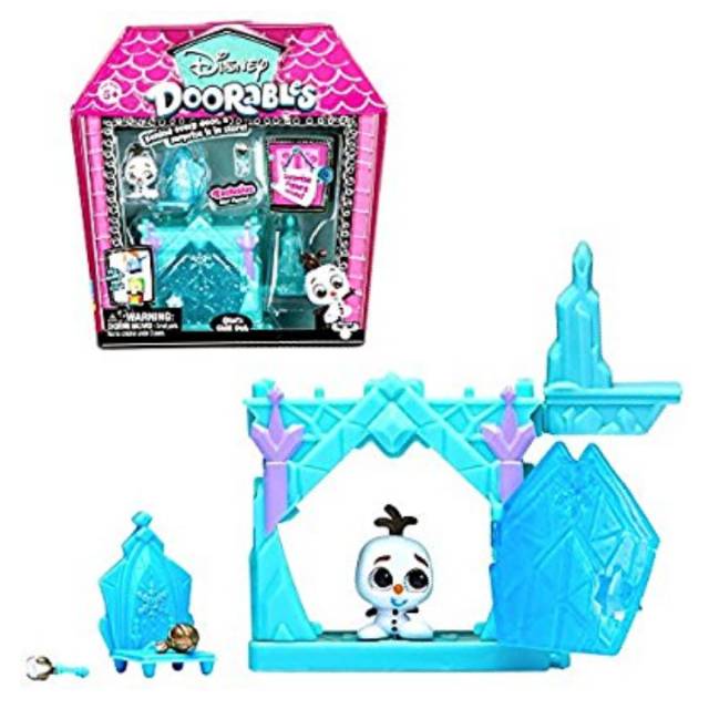 Disney frozen doorables olaf's chill out mini playset princess jasmine ariel moana