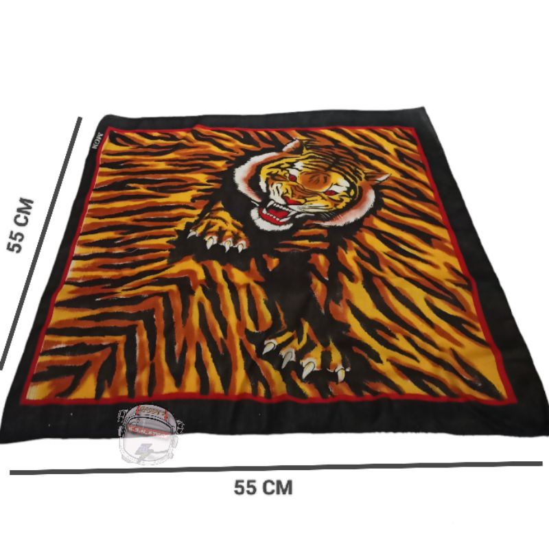 Slayer Motif Bandana Gambar Macan Kemayoran Persija / Slayer Saputangan Macan Persija