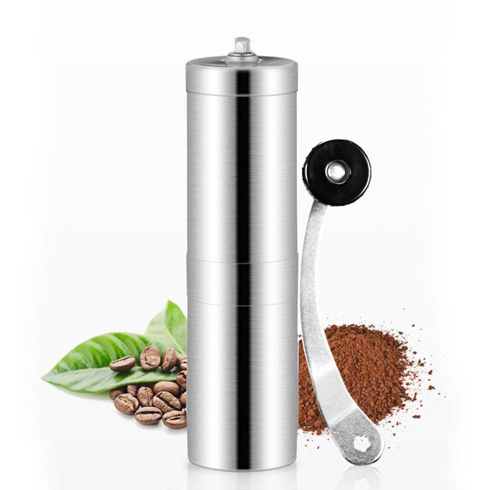 Solighter Penggiling Kopi Manual Handmade Alat Dapur Mini Burr Grinders Stainless Steel