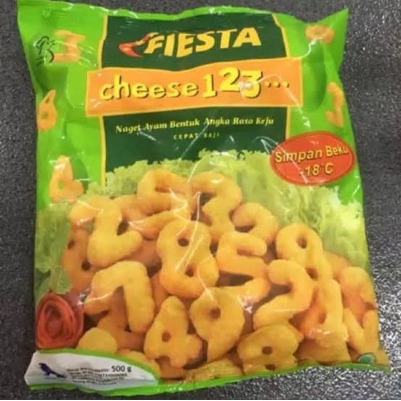 

Fiesta nugget chesee 123 500gr