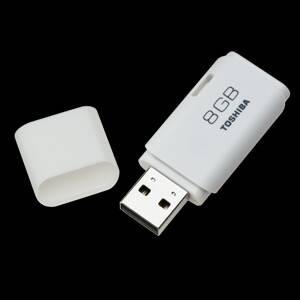 READY STOCK Toshiba Flashdisk 8GB Hayabusa GARANSI RESMI LifeTime Original Produk