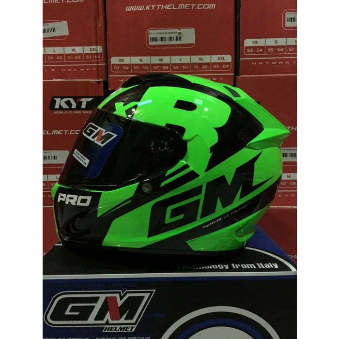 Helm GM RACE PRO ZR 650 VISOR SMOKE