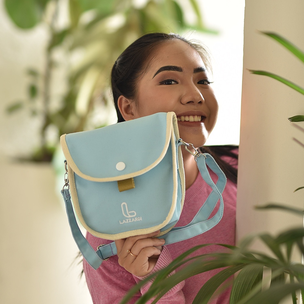 MEORI SEA EMERALD |ManNeedMe X LAZZARDI| Tas Handphone Wanita Sling Bag HP ORIGINAL